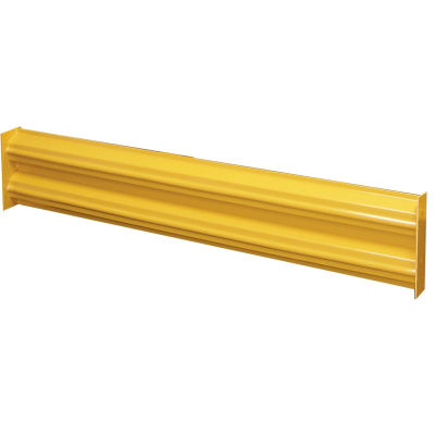 Hallowell Steel Guardrail, 9'L, Safety Yellow