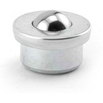 Hudson Bearings 5/8" Carbon Steel Machined Drop-In Ball Transfer MBT-5/8CS