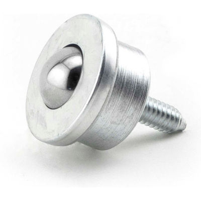 Hudson Bearings 5/8" Stainless Steel Main Ball with 1/4" Stud in Stainless Steel Housing SMBT-5/8SS