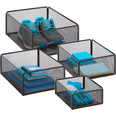 eXcessory Basket Set - 4-Piece - Black