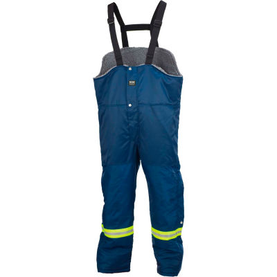 Helly Hansen Thompson Bib Pant, Navy, Large, 76512-590-L