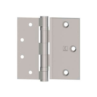 Bb1173 Half Surface, Five Knuckle, Ball Bearing, Standard Weight Hinge 4.5" Us26d