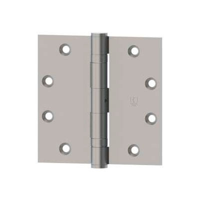 Bb1191 Full Mortise, Five Knuckle, Ball Bearing, Standard Weight Hinge 4.5" X 4.5" Us32d