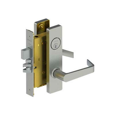 3810 Grade 1 Mortise Lock - Passage Esc Us26d Wlm