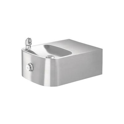 Haws Single Bubbler Wall Mounted Barrier-Free 14G SS Drinking Fountain