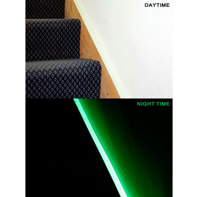Heskins Photoluminescent Egress Tape, Glow In The Dark, 1" x 30'