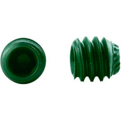 1/4-20 x 1/4" Knurled Point Socket Set Screw - Steel - Black Oxide - UNC - 100 Pk - Holo-Krome 42028