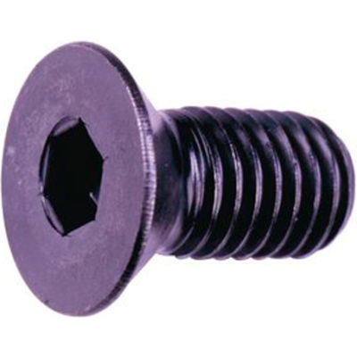 10-32 x 1/2" Flat Socket Cap Screw - Steel - Black Oxide - UNF - Pkg of 100 - USA - Holo-Krome 61004