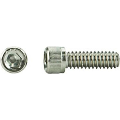 1/2-13 x 1-1/4" Hex Socket Cap Screw - 18-8 Stainless Steel - UNC - ASTM F837 - USA - Pkg of 50