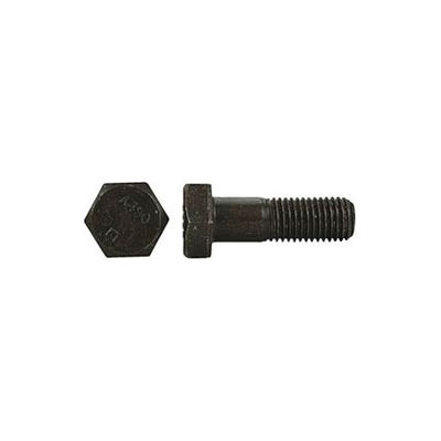 1-8 x 8" Structural Bolt - ASTM F3125 - A490 - Steel - Plain - UNC - USA - Pkg of 20