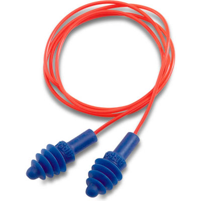 Howard Leight™ DPAS-30 AirSoft® Ear Plugs, Reusable, NRR 27, Corded, 100 Pairs/Box