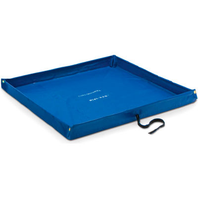 DQE® Flexible Containment Pool, 5'L x 10'W x 4"H, Blue