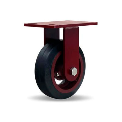 Hamilton® Heavy Service Rigid 6 x 2 Mold-On Rubber Tapered 410 Lb. Caster