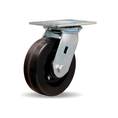 Hamilton® Vanguard Cold Forged Swivel 6 x 2 Plastex Roller 1200 Lb. Caster