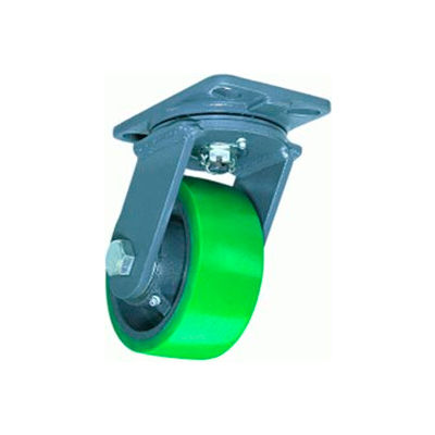 Hamilton® Ext Service Forged Swivel 6 x 2-1/2 Forged Roller 2400 Lb. Caster