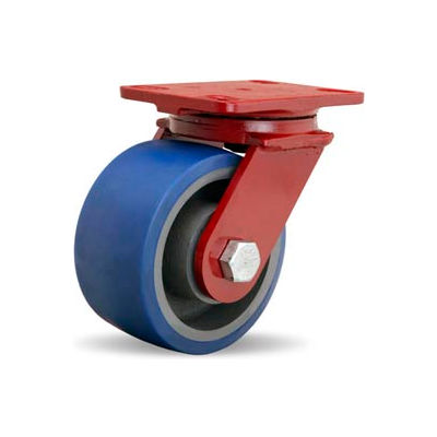 Hamilton® ForgeMaster™ Swivel 6 x 3 Poly-Soft™ Ball 1800 Lb. Caster
