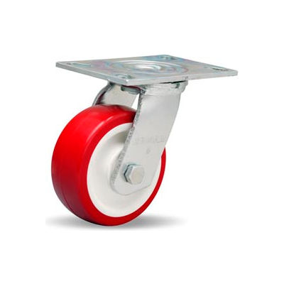 Hamilton® General Service Swivel 5 x 2 Poly-Tech Roller 900 Lb. Caster