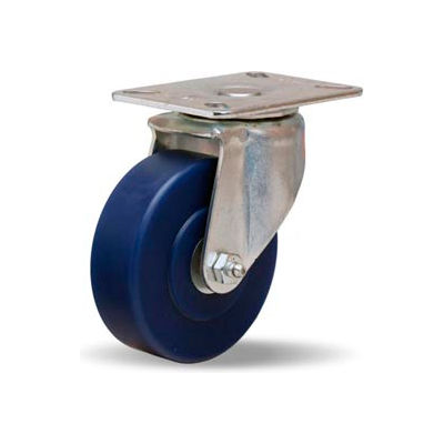 Hamilton® Hi-Lo Light Duty Swivel 4 x 1-1/4 Unilast® Roller 400 Lb. Caster