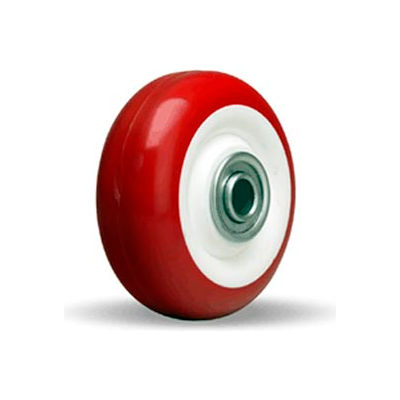 Hamilton® Poly-Tech Wheel 3-1/2 x 1-3/8 - 3/8" Ball Bearing