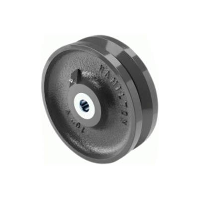 Hamilton® V-Groove Wheel 8 x 3 - 1-1/4" Roller Bearing
