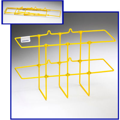 Horizon Mfg. Yellow Binder Rack, 3004, 13-3/4"L X 5"W X 8-3/4"H