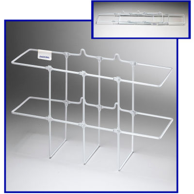 Horizon Mfg. White Collapsible Binder Rack, 3005, 13-1/4"L X 4-1/4"W X 8-1/4"H