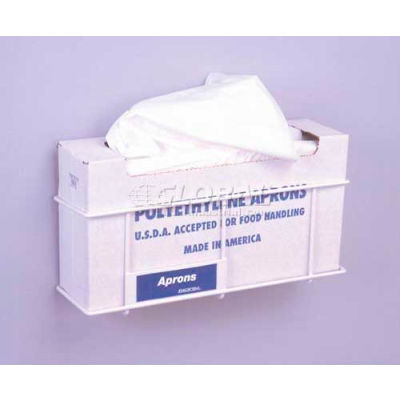 Horizon Mfg. Apron Dispenser Rack, For Vertical Packaged Aprons, 6"H x 16-1/2"W x 4-3/4"D