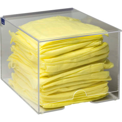 Horizon Mfg. Lab Coat / Frock / Smock / Isolation Gown Dispenser With Lid, 5201, 13"L