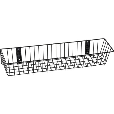 rack anywhere basket mount storage globalindustrial wire em