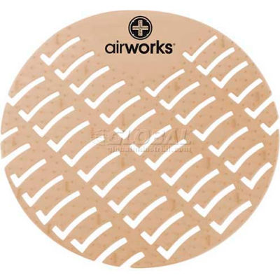 AirWorks® Urinal Screen, Cinnamon, 10/Case, AWUS006-BX
