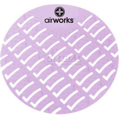 AirWorks® Urinal Screen, Clean Cotton, 10/Case, AWUS008-BX