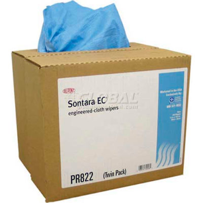 Dupont® Sontara EC® Medium Duty/Low Lint Wipes, 12" x 16-1/2", 250/Case, M-PR822