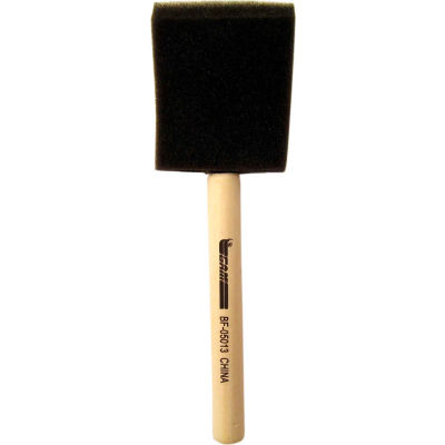 2" Foam Brush W/Wood Handle - BF05013 - Pkg Qty 48