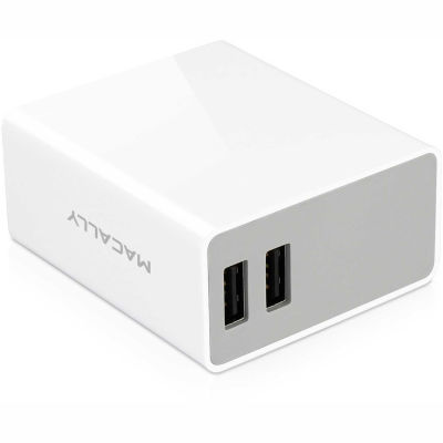 Macally 24 Watt Two USB Port Home Charger