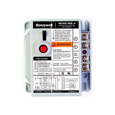 Honeywell Protectorelay Oil Burner Control R8184M1051