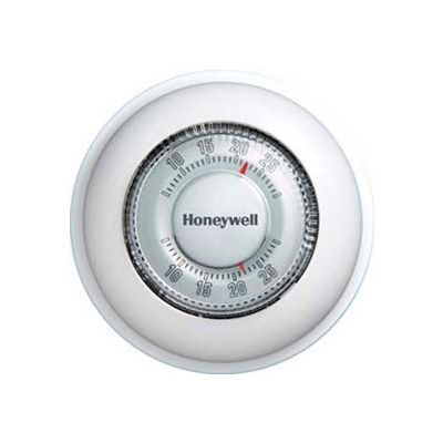 Honeywell The Round® Mercury Free Thermostat T87K1007, With Manual Changeover Rwy 