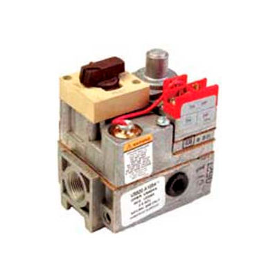 Honeywell 3/4" Nptx3/4" Npt Powerpile Millivolt Gas Valve VS820A1336, W/ 100" Wc Adjustable