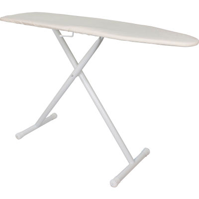 Hospitality 1 Source Basic Ironing Board 53"L x 13"W, White/Khaki - IBTACDSF11 - Pkg Qty 4