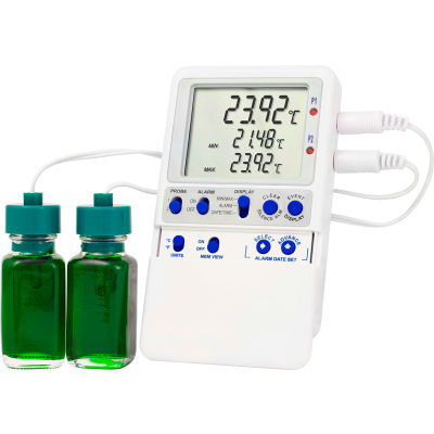 American Biotech Supply Dual Probe Temperature Monitoring Device with USB Transfer