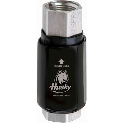 Husky 1"F NPTF x 1"F NPTF Reconnectable Safe-T-Break® w/3098 Scuff Guard - 2276-04