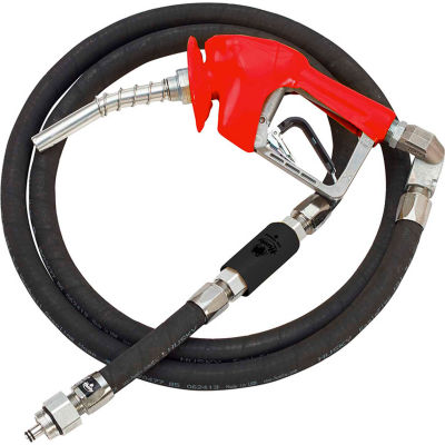 Husky XS Pressure Activated Unleaded Nozzle w/Waffle Splash Guard - 10419-02