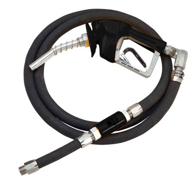 Husky XS Press Activated Unlead Noz w/Waffle Splash Guard 3/4"x10'9" Wirebraid Whip Hose - 10674-04