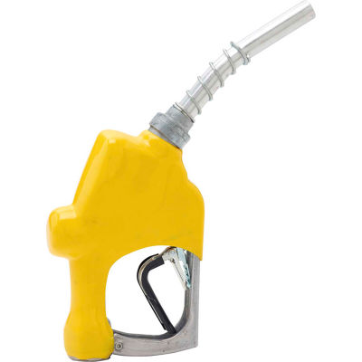 Husky 1A Unleaded Nozzle w/3-Notch Hold Open Clip, Full Grip & Metal Hand Guard - 696104N-05