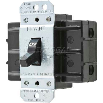 Standard Toggle Switch 60 AMP 600V 2 Poles
