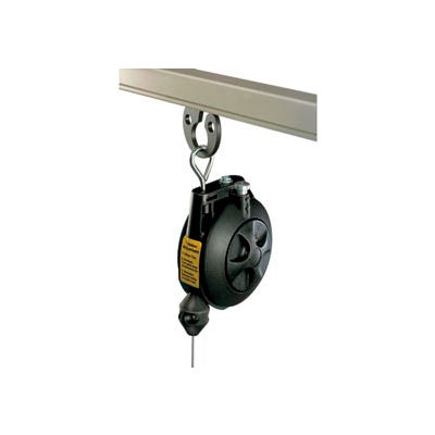 Gleason Reel Constant Pull Tool Balancer, 4"W x 2-7/8"D, 1.5 Lb Capacity, Black
