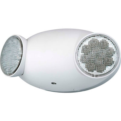 Compass Lighting CU2 LED White Emergency Unit w/ Adjustable Heads
