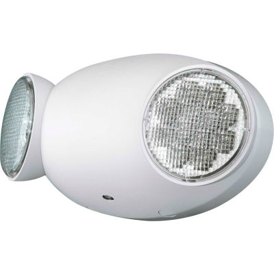 Hubbell CU2RC LED White Emergency Unit w/ Adjustable Heads, Remote Capability