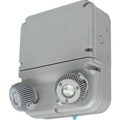 Hubbell DYN12-06L Dynamo Industrial LED Emergency Unit, Wet Rated, 6W LED Lamps