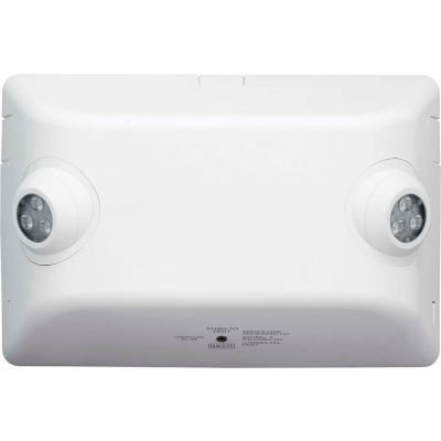 Hubbell EVHC6-B LED High-Lumen Emergency Unit, Black, 326 Lumens, High Mounts