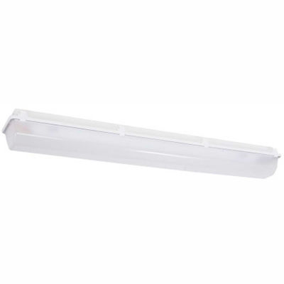 Hubbell LXEP4-35ML-DFA-EU 4' LED Garage Fixture, 4700L, 47W, 3500K, Frosted Acrylic Lens, IP67, DLC